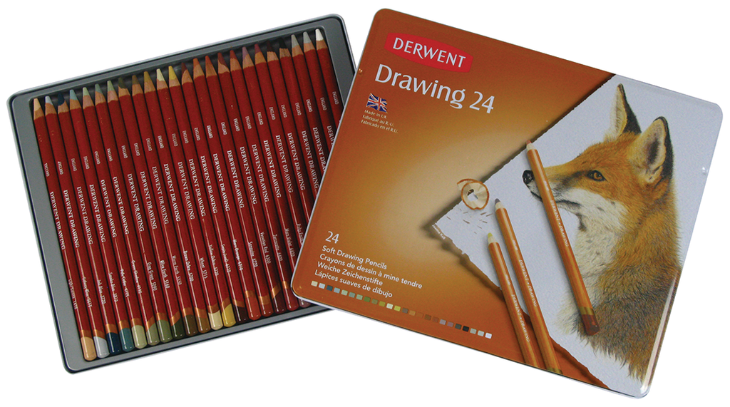 Derwent : Drawing Pencil : Set Of 24