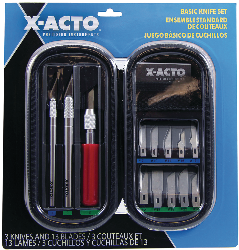 XActo Basic Knife Set with Case