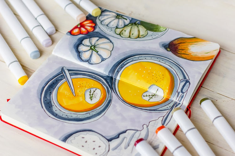 Tips for Using Alcohol Markers in Coloring Books - How to Avoid Bleeding  and Pilling — Art is Fun