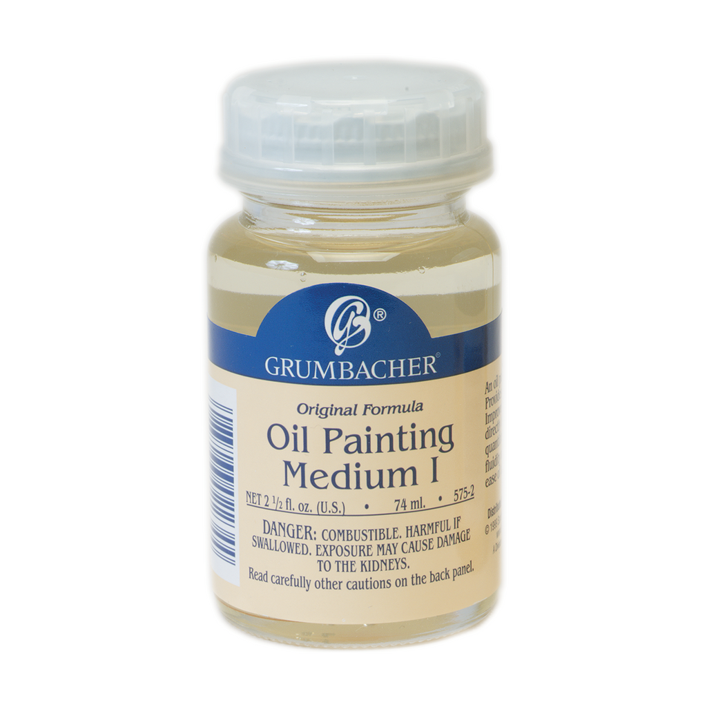 Grumbacher Sun Thickened Linseed Oil 2.5oz