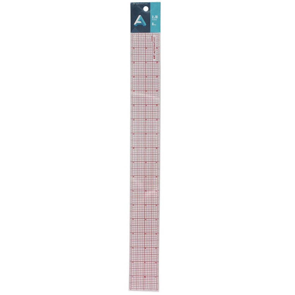 Acurit Gridding Ruler, 18, Clear 3mm Thick