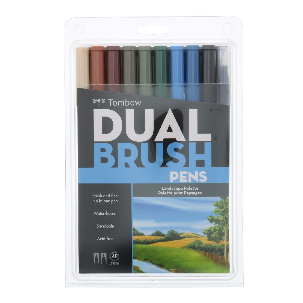 Tombow Dual Brush Pen Sets – Rileystreet Art Supply